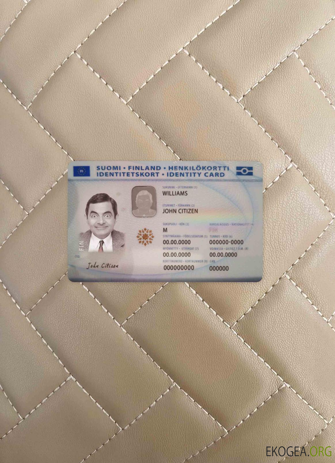 Finlande ID photolook AVANT